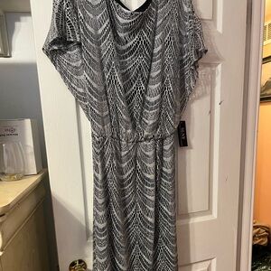 Silver size 16 SLNY dress